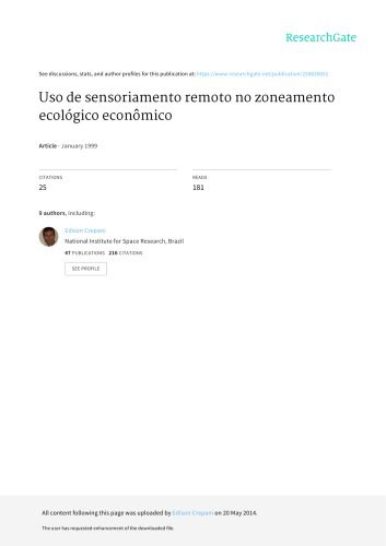 خرید و دانلود نسخه کامل کتاب USO DE SENSORIAMENTO REMOTO NO ZONEAMENTO ECOLÓGICO ECONÔMICO_68bfb18d9526a.jpeg خرید و دانلود نسخه کامل کتاب USO DE SENSORIAMENTO REMOTO NO ZONEAMENTO ECOLÓGICO ECONÔMICO