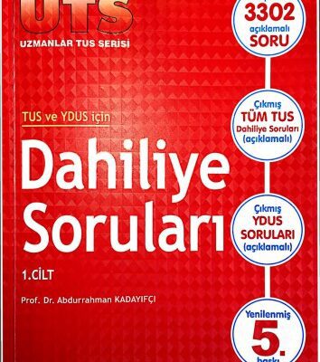 خرید و دانلود نسخه کامل کتاب Uts Soru Kitabı Dahiliye 1.Cilt