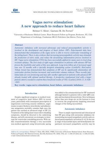 خرید و دانلود نسخه کامل کتاب Vagus nerve stimulation: A new approach to reduce heart failure_68bab48006884.jpeg خرید و دانلود نسخه کامل کتاب Vagus nerve stimulation: A new approach to reduce heart failure