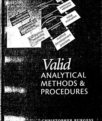 خرید و دانلود نسخه کامل کتاب Valid Analytical Methods and Procedures
