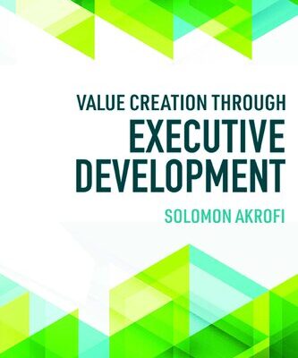 خرید و دانلود نسخه کامل کتاب Value Creation through Executive Development
