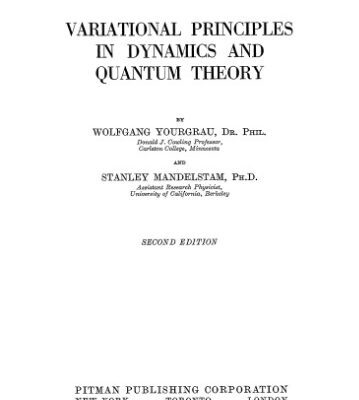 خرید و دانلود نسخه کامل کتاب Variational principles in dynamics and quantum theory
