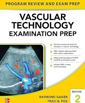 خرید و دانلود نسخه کامل کتاب Vascular Technology Examination PREP (2nd Edition) – Orginal Pdf