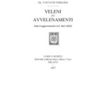 خرید و دانلود نسخه کامل کتاب Veleni ed avvelenamenti