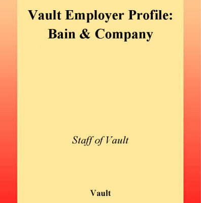 خرید و دانلود نسخه کامل کتاب VEP: Bain & Company 2003 (Vault Employer Profile)