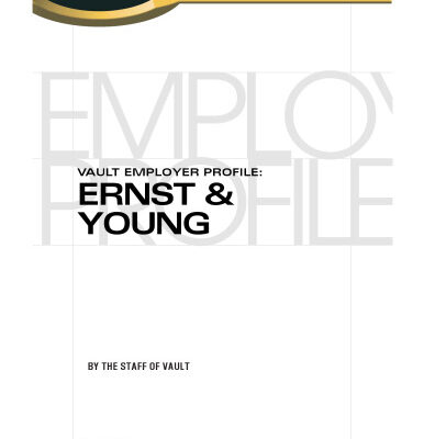 خرید و دانلود نسخه کامل کتاب VEP: Ernst & Young (Accounting) 2003 (Vault Employer Profile)