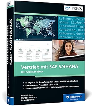 خرید و دانلود نسخه کامل کتاب Vertrieb mit SAP S/4HANA: Ihr praktischer Ratgeber zu SAP S/4HANA Sales, Nachfolger von SAP SD – Ausgabe 2022 (SAP PRESS) – Orginal Pdf