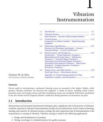 خرید و دانلود نسخه کامل کتاب Vibration Monitoring Testing, and Instrumentation
