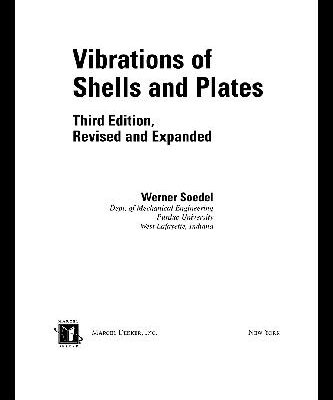 خرید و دانلود نسخه کامل کتاب Vibrations of Shells and Plates, Third Edition