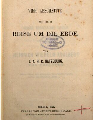 خرید و دانلود نسخه کامل کتاب Vier Abschnitte aus einer Reise um die Erde