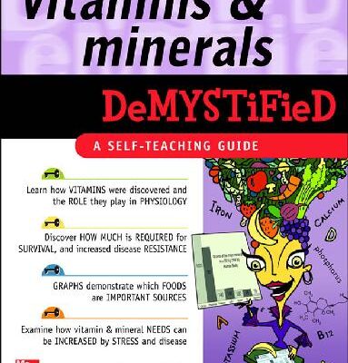 خرید و دانلود نسخه کامل کتاب Vitamins and Minerals Demystified [nutrition]