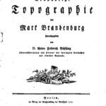 خرید و دانلود نسخه کامل کتاب Vollständige Topographie der Mark Brandenburg