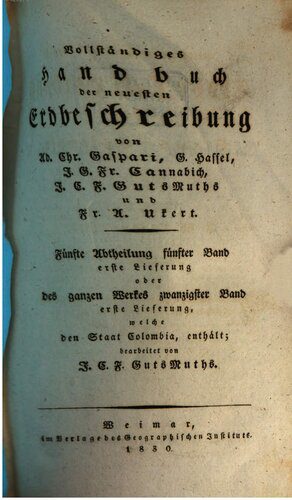 خرید و دانلود نسخه کامل کتاب Vollständige und neueste Erdbeschreibung des Staats Colombia_68c07c469c655.jpeg خرید و دانلود نسخه کامل کتاب Vollständige und neueste Erdbeschreibung des Staats Colombia