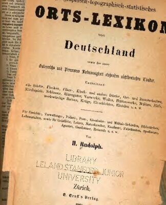 خرید و دانلود نسخه کامل کتاب Vollständigstes geographische-topographisch-statistisches Orts-Lexikon von Deutschland : sowie der unter Osterreichs und Preussens Botmassigkeit stehenden nichtdeutschen Lander.