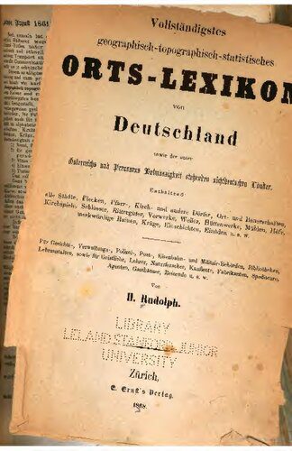 خرید و دانلود نسخه کامل کتاب Vollständigstes geographische-topographisch-statistisches Orts-Lexikon von Deutschland : sowie der unter Osterreichs und Preussens Botmassigkeit stehenden nichtdeutschen Lander._68c03fcd3898c.jpeg خرید و دانلود نسخه کامل کتاب Vollständigstes geographische-topographisch-statistisches Orts-Lexikon von Deutschland : sowie der unter Osterreichs und Preussens Botmassigkeit stehenden nichtdeutschen Lander.