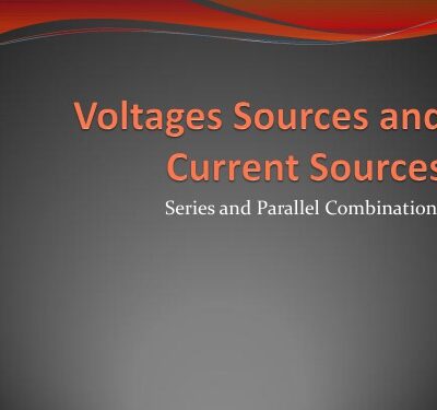 خرید و دانلود نسخه کامل کتاب Voltages Sources and Current Sources