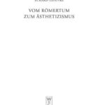 خرید و دانلود نسخه کامل کتاب Vom Römertum zum Ästhetizismus: Studien zu den Briefen des jüngeren Plinius