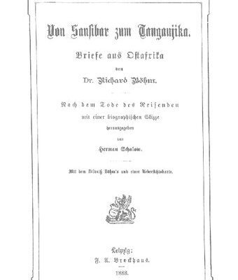 خرید و دانلود نسخه کامل کتاب Von Sansibar nach Tanganjika, Briefe aus Ostafrika ; nach dem Tode des Reisenden mit einer biographischen Skizze herausgegeben