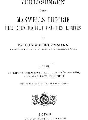 خرید و دانلود نسخه کامل کتاب Vorlesungen ueber Maxwells Theorie der Elektrizitaet