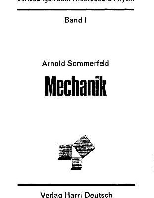 خرید و دانلود نسخه کامل کتاب Vorlesungen ueber theoretische Physik. Mechanik