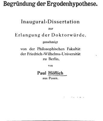 خرید و دانلود نسخه کامل کتاب Wahrscheinlichkeitstheoretische Begründung der Ergodenhypothese