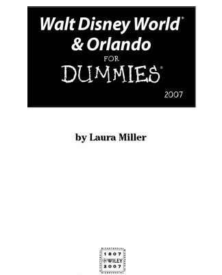 خرید و دانلود نسخه کامل کتاب Walt Disney World & Orlando For Dummies 2007 (Walt Disney World and Orlando for Dummies)