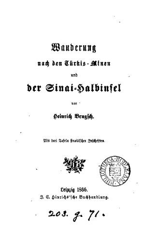 خرید و دانلود نسخه کامل کتاب Wanderung nach den Türkis-Minen und der Sinai-Halbinsel_68c48e1698953.jpeg خرید و دانلود نسخه کامل کتاب Wanderung nach den Türkis-Minen und der Sinai-Halbinsel