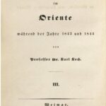 خرید و دانلود نسخه کامل کتاب Wanderungen im Oriente in den Jahren 1843 und 1844