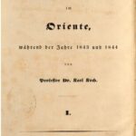 خرید و دانلود نسخه کامل کتاب Wanderungen im Oriente, während der Jahre 1843 und 1844