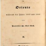خرید و دانلود نسخه کامل کتاب Wanderungen im Oriente während der Jahre 1843 und 1844