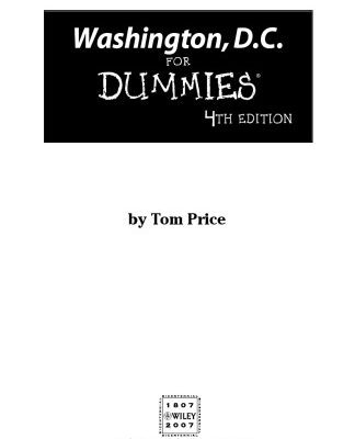 خرید و دانلود نسخه کامل کتاب Washington, D.C. For Dummies (Dummies Travel)