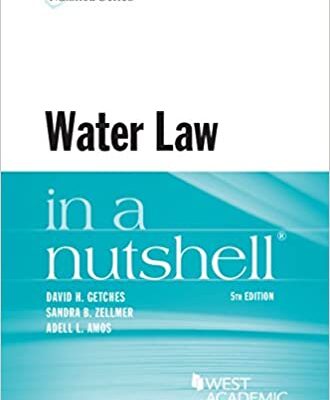 خرید و دانلود نسخه کامل کتاب Water Law in a Nutshell (5th Edition) –  +  Pdf