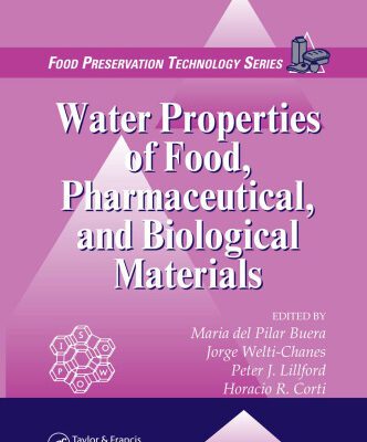 خرید و دانلود نسخه کامل کتاب Water Properties of Food, Pharmaceutical, and Biological Materials