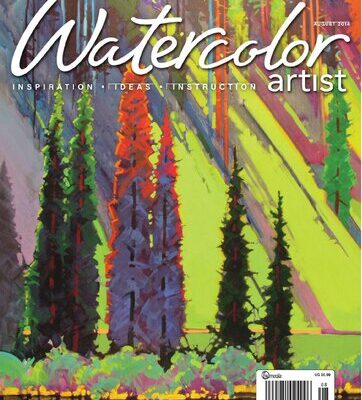 خرید و دانلود نسخه کامل کتاب Watercolor  artist 08-14
