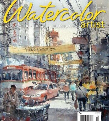 خرید و دانلود نسخه کامل کتاب Watercolor Artist 2014-10-11.