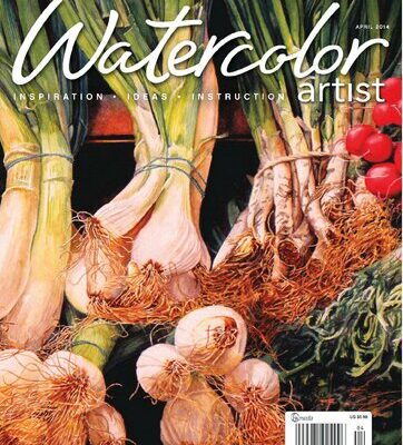 خرید و دانلود نسخه کامل کتاب Watercolor Artist April 2014