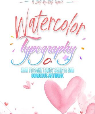خرید و دانلود نسخه کامل کتاب Watercolor Typography
