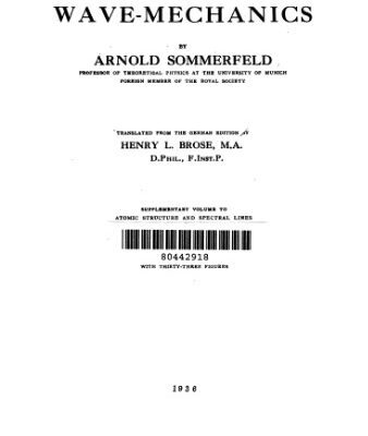 خرید و دانلود نسخه کامل کتاب Wave-Mechanics