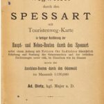 خرید و دانلود نسخه کامل کتاب Wegweiser durch den Spessart mit Touristenweg-Karte … sowie der Anschluss-Routen in den Odenwald