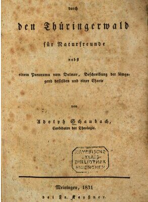 خرید و دانلود نسخه کامل کتاب Wegweiser durch den Thüringerwald für Naturfreunde