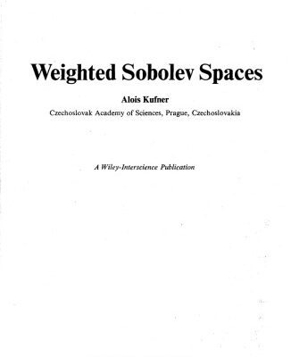 خرید و دانلود نسخه کامل کتاب Weighted Sobolev Spaces