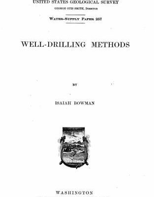 خرید و دانلود نسخه کامل کتاب Well-drilling Methods