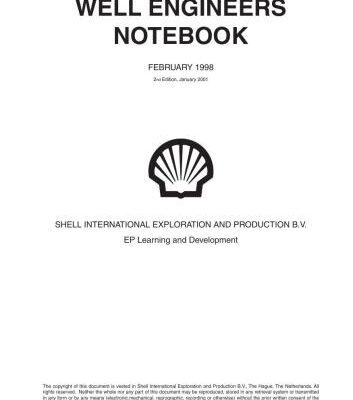 خرید و دانلود نسخه کامل کتاب Well Engineers Notebook