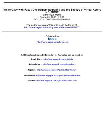 خرید و دانلود نسخه کامل کتاب ‘We’re Okay with Fake’: Cybercinematography and the Spectre of Virtual Actors in S1MØNE