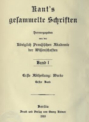 خرید و دانلود نسخه کامل کتاب Werke / Vorkritische Schriften 1747-1756