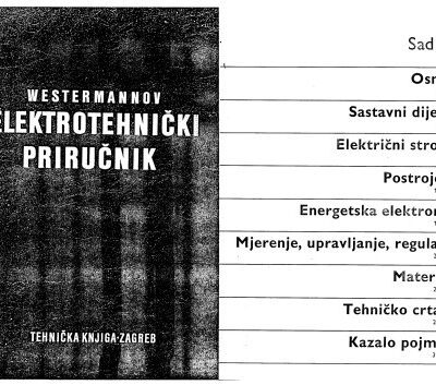 خرید و دانلود نسخه کامل کتاب Westermannov elektrotehnički priručnik