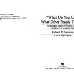خرید و دانلود نسخه کامل کتاب What do you care what other people think