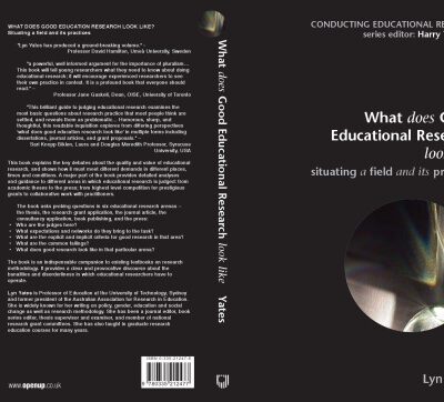 خرید و دانلود نسخه کامل کتاب What does Good Education Research Look Like? (Conducting Educational Research)