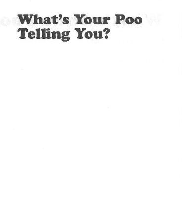 خرید و دانلود نسخه کامل کتاب What’s Your Poo Telling You?