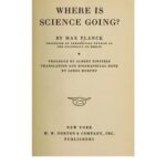 خرید و دانلود نسخه کامل کتاب Where Is Science Going?